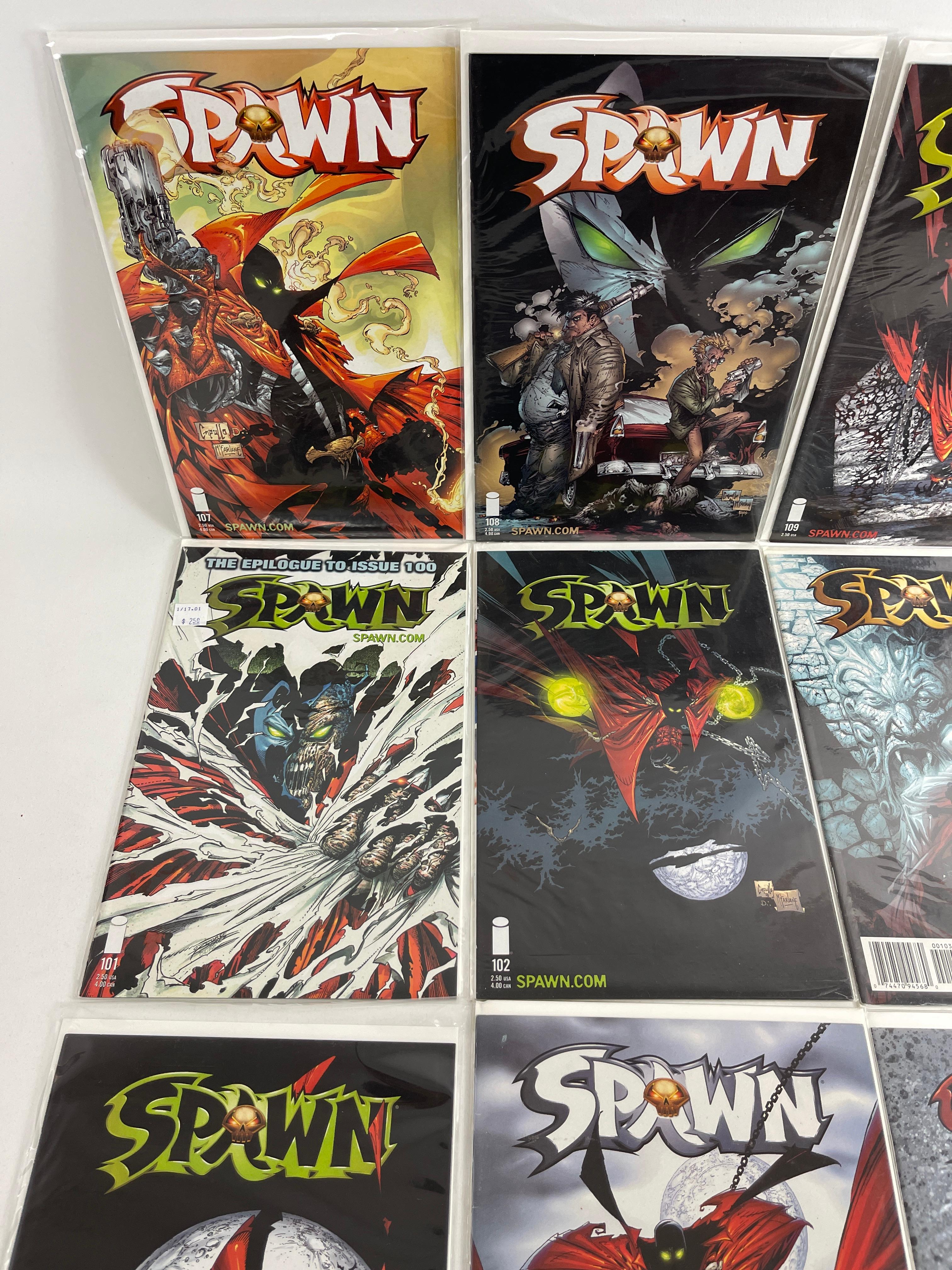 Spawn #101-110 Comic Book Lot