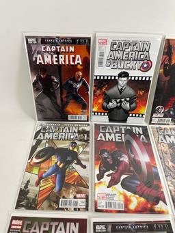Captain America Marvel Comic Book Collection Lot of 9