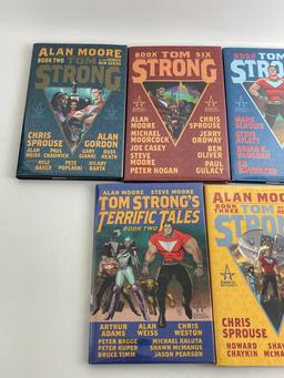 Tom Strong Mixed Hardcover Comic Book Collection Lot of 7