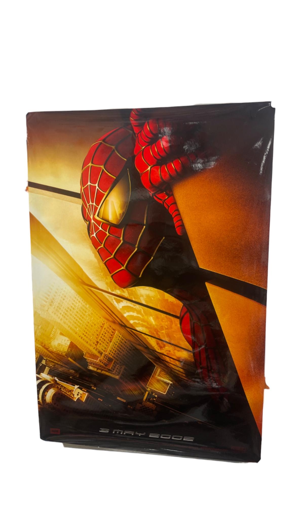 Recalled Original 2002 Spiderman Twin Towers Mint Movie Poster