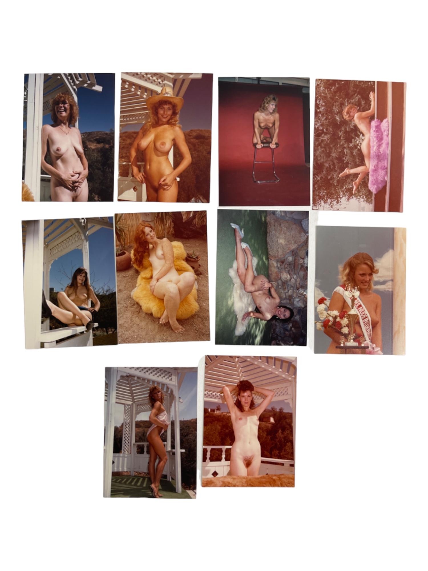 Vintage Pin-Up Nude Female Model Erotic Risque Photograph Collection Lot of 10