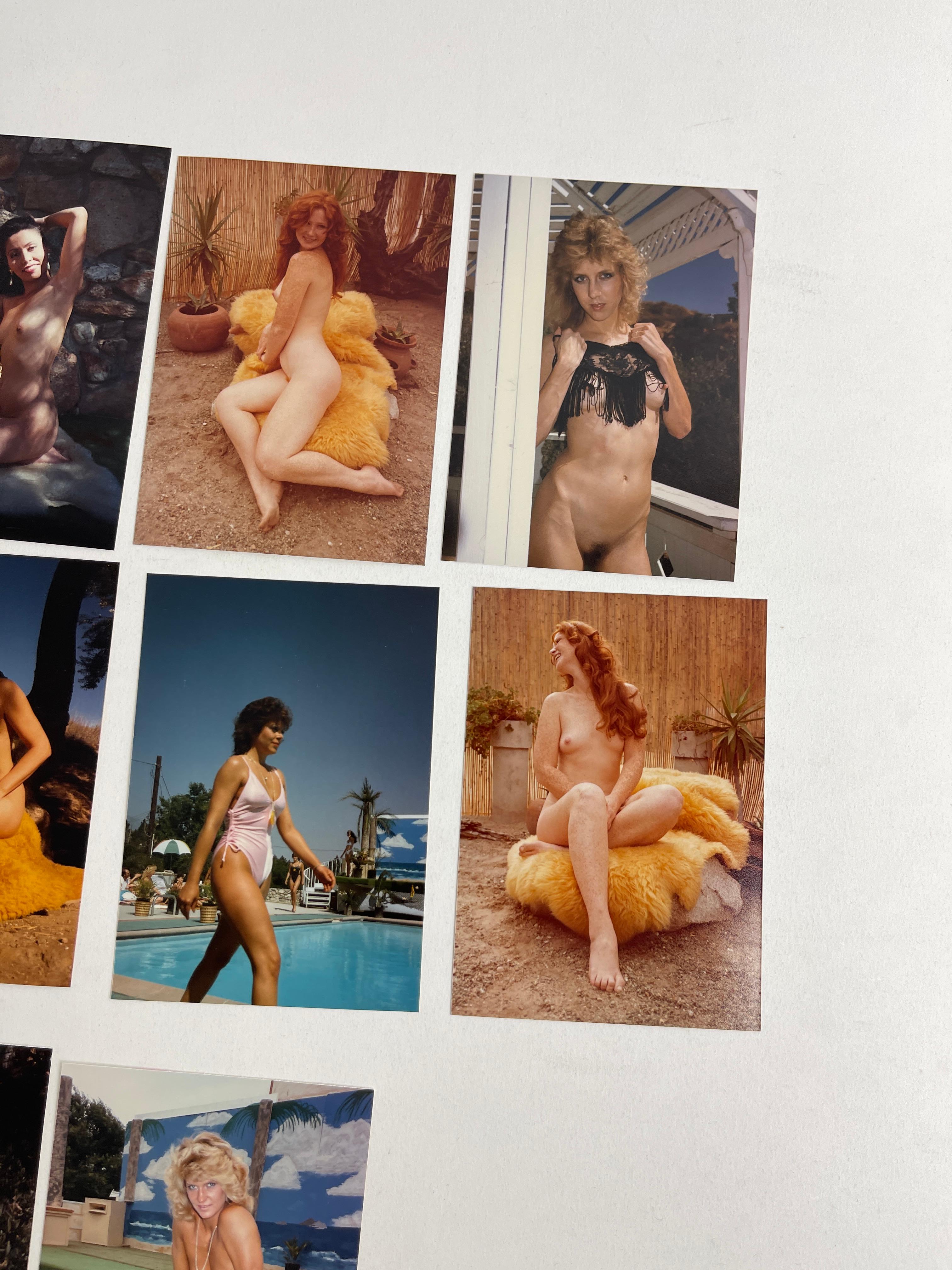 Vintage Pin-Up Nude Female Model Erotic Risque Photograph Collection Lot of 10