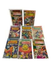 Vintage Shazam and The Eternals DC Comic Book Collection Lot of 9