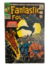 Fantastic Four #52 MARVEL 1st Appearance of Black Panther! Marvel 1966 COMIC BOOK