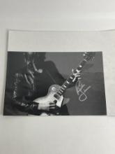 ORIGINAL BLACK AND WHITE PHOTOGRAPHY BON JOVI RICHIE SAMBORA SIGNED