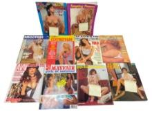 Vintage Erotic Nude Adult Magazine Collection Lot