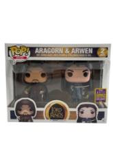 Funko Pop LOTR Aragorn & Arwen 2017 SDCC Exclusive Figure Sealed