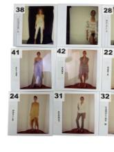 Vintage Polaroid Photo European French English Model Fashion Photographs James Mountford