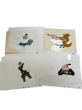 VINTAGE EXTERMINATOR CARTOON PRODUCTION CEL LOT 5