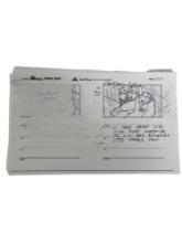 WALT DISNEY PRODUCTION STORYBOARD KIM POSSIBLE TV ANIMATION HUGE LOT