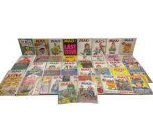 Vintage MAD Magazine Bronze Age Comic Book Collection Lot