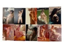 Vintage Pin Up Nude Female Model Photograph Collection Lot