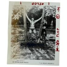 Vintage Original Bettie PagePre Production Proof Photography Final Printâ€“ Irving Klaw