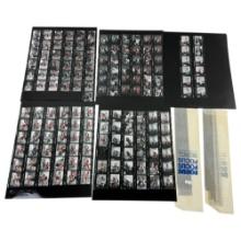 Original Vintage Nude Erotic Fetish & Burlesque Movie Contact Sheet with Negatives â€“ Production Pr