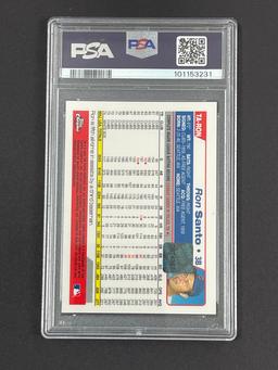 2004 Topps Retired Ron Santo Signature Autograph #TA-RON PSA 8 Baseball Card