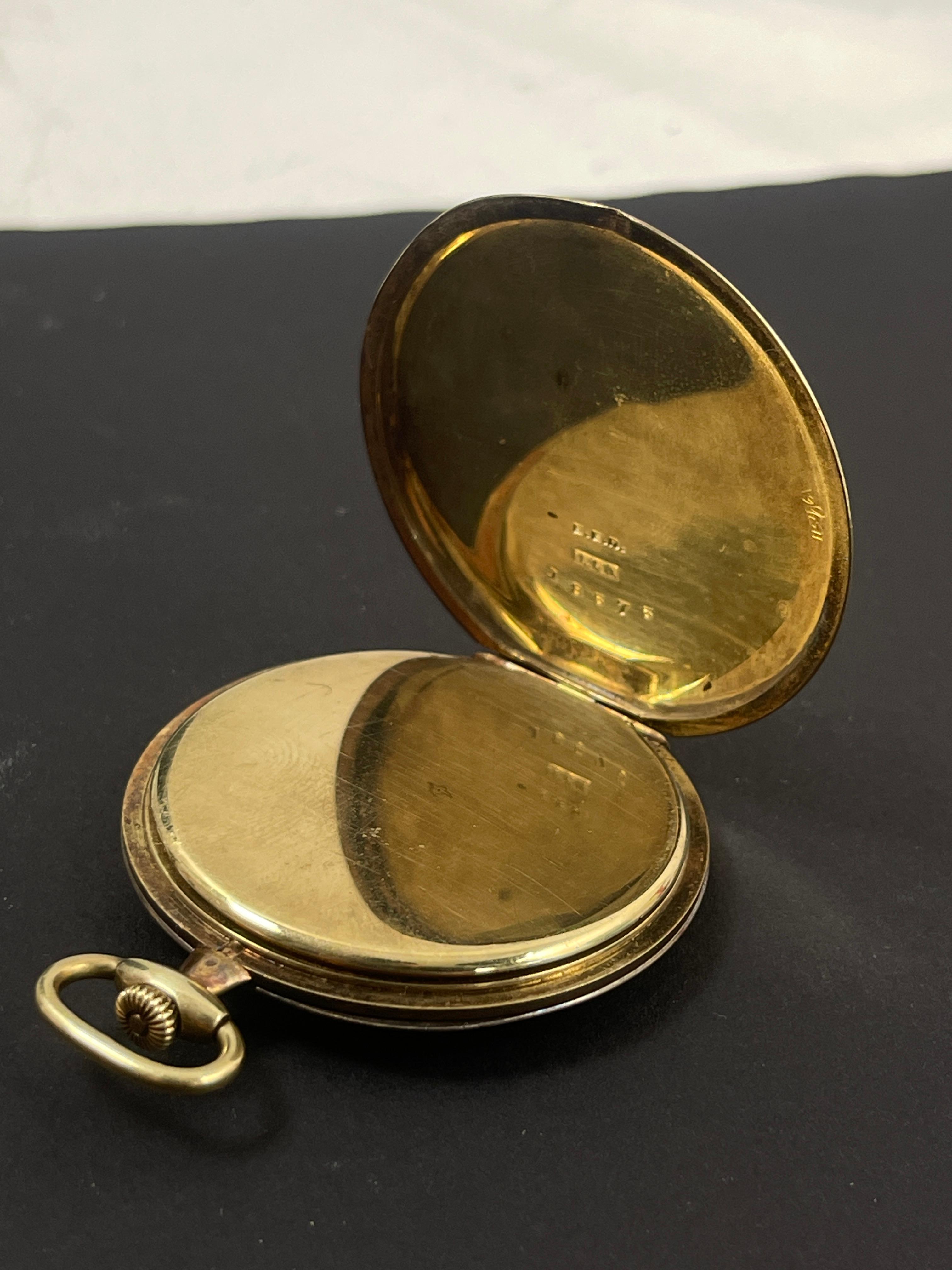 Vacheron Constantiin 14k Gold Pocket Watch Please read description