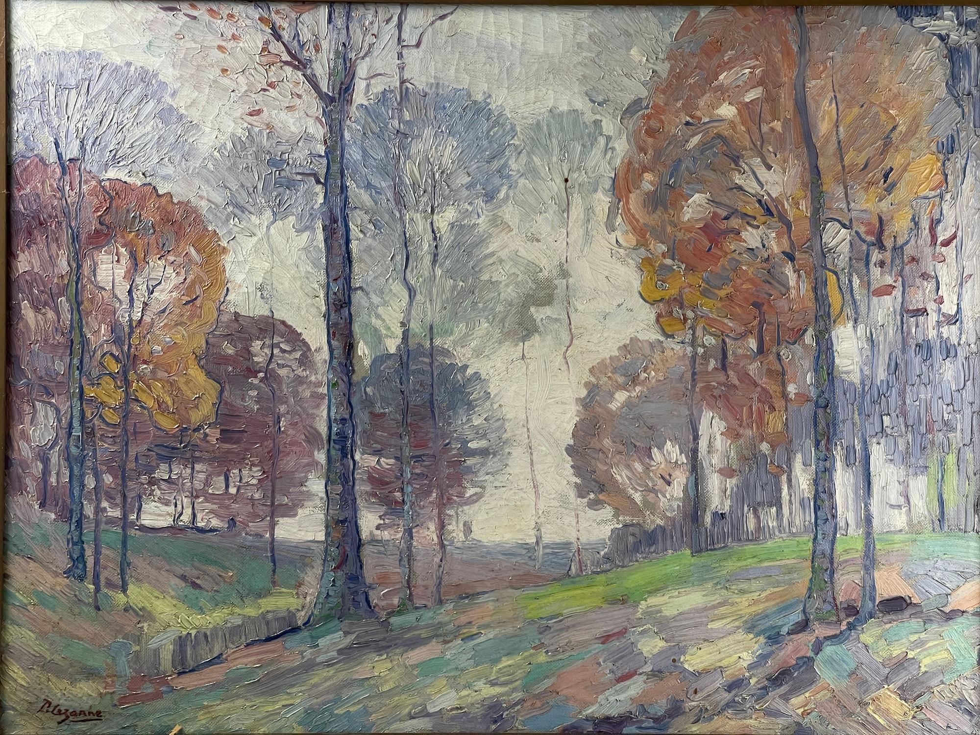 Attr. Paul Cezanne, Impressionist Oil Painting on Canvas