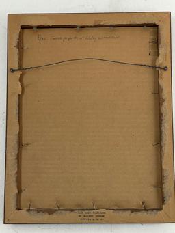 Andy Warhol - Pen & Pencil Costume Design Sketch Drawing Signed Bottom Right