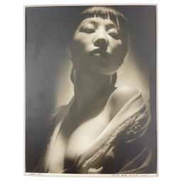 George Hurrell (1904-1992) - Silver Gelatin Photograph of Ann May Wong Signed and Numbered 60/110