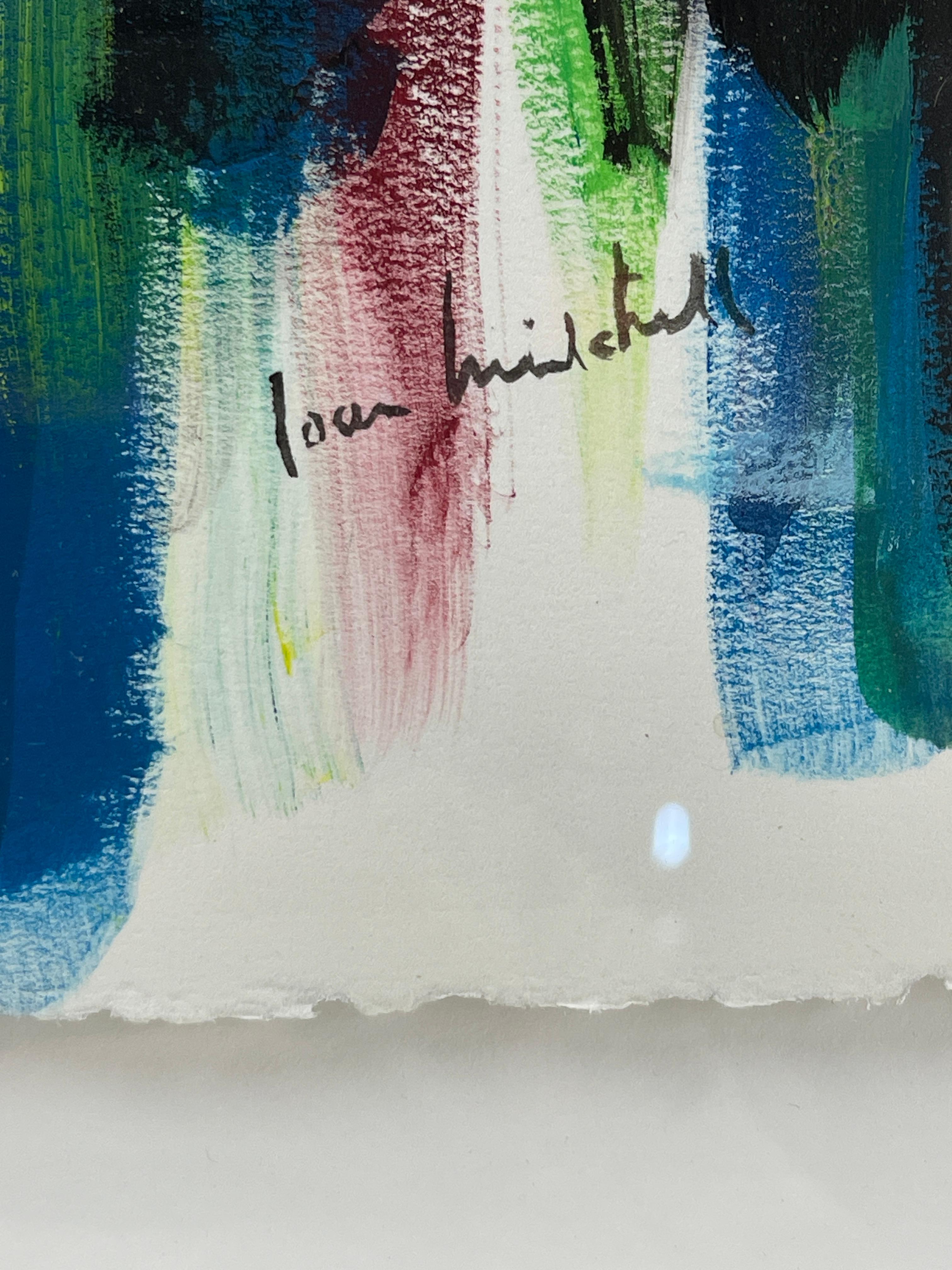 Joan Mitchell (American/French, 1925â€“1992) â€“ Abstract Composition, Pastel on Paper, Signed