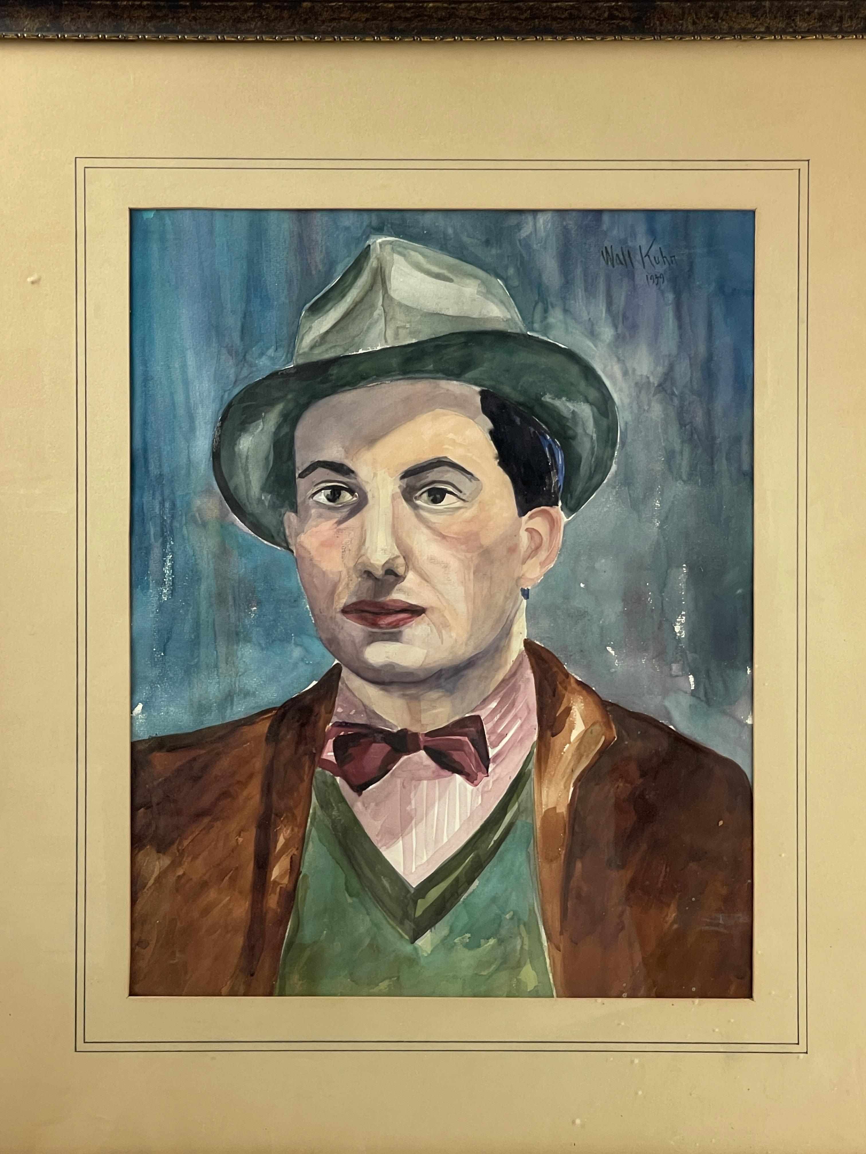 Walt Kuhn (American, 1877â€“1949) â€“ Watercolor Painting, Signed Upper Left