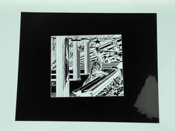 Don Rico â€“ Negative Production Art for Weird Tales (Winter 1973), "The Splendid Apparition" LOT OF