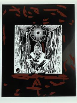 Don Rico â€“ Negative Production Art for Weird Tales (Winter 1973), "The Splendid Apparition" LOT OF