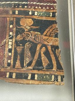Ancient Egyptian Coptic Linen Textile Fragment