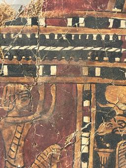 Ancient Egyptian Coptic Linen Textile Fragment