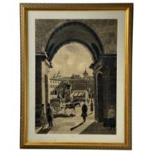 Einar Jolin (Swedish, 1890â€“1976) â€“ Watercolor on Paper, Signed, Framed