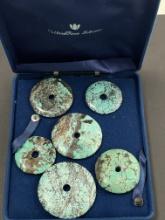 Vintage Collection of Tuquoise Disks