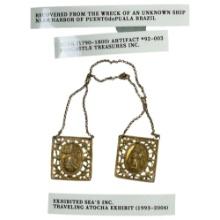 Ship Wreck Sunken Treasure Brazil Atocha High Karat Gold Jewelry 1790 - 1800 Rare