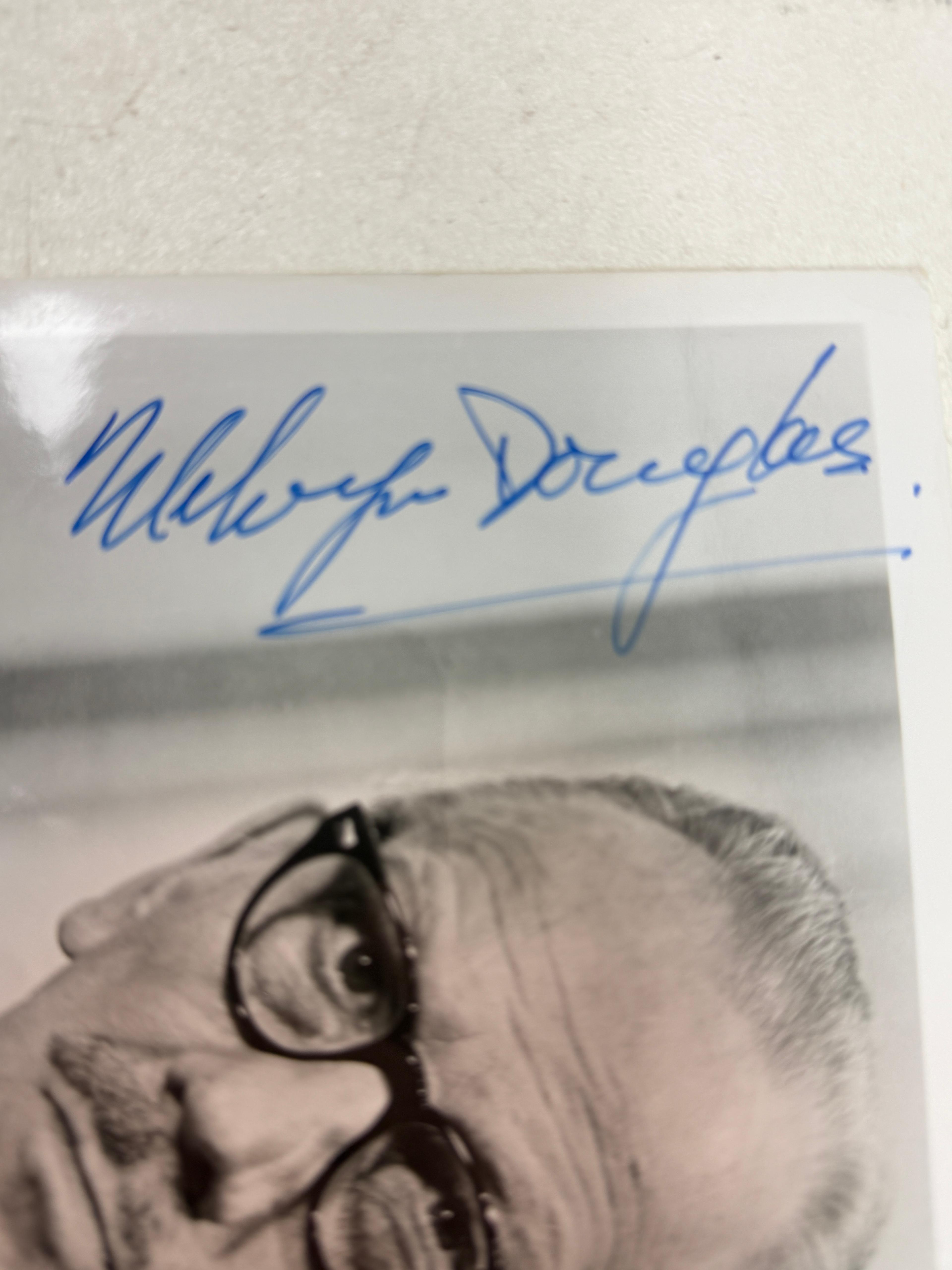 Vintage Hollywood Stars Signed 8x10 Photo of Melvyn Douglas