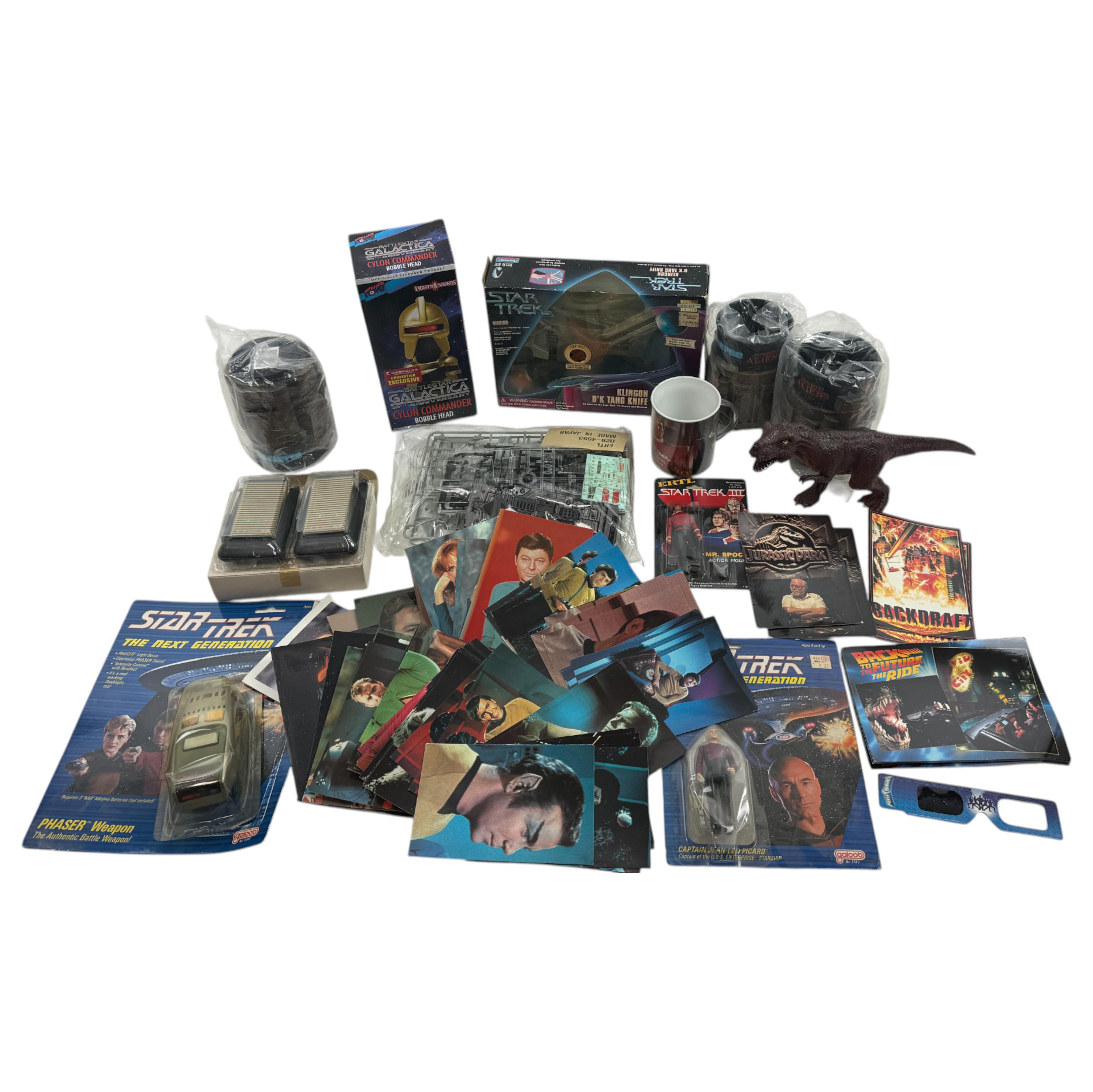 Collection of Star Trek and sci-fi movie Lot