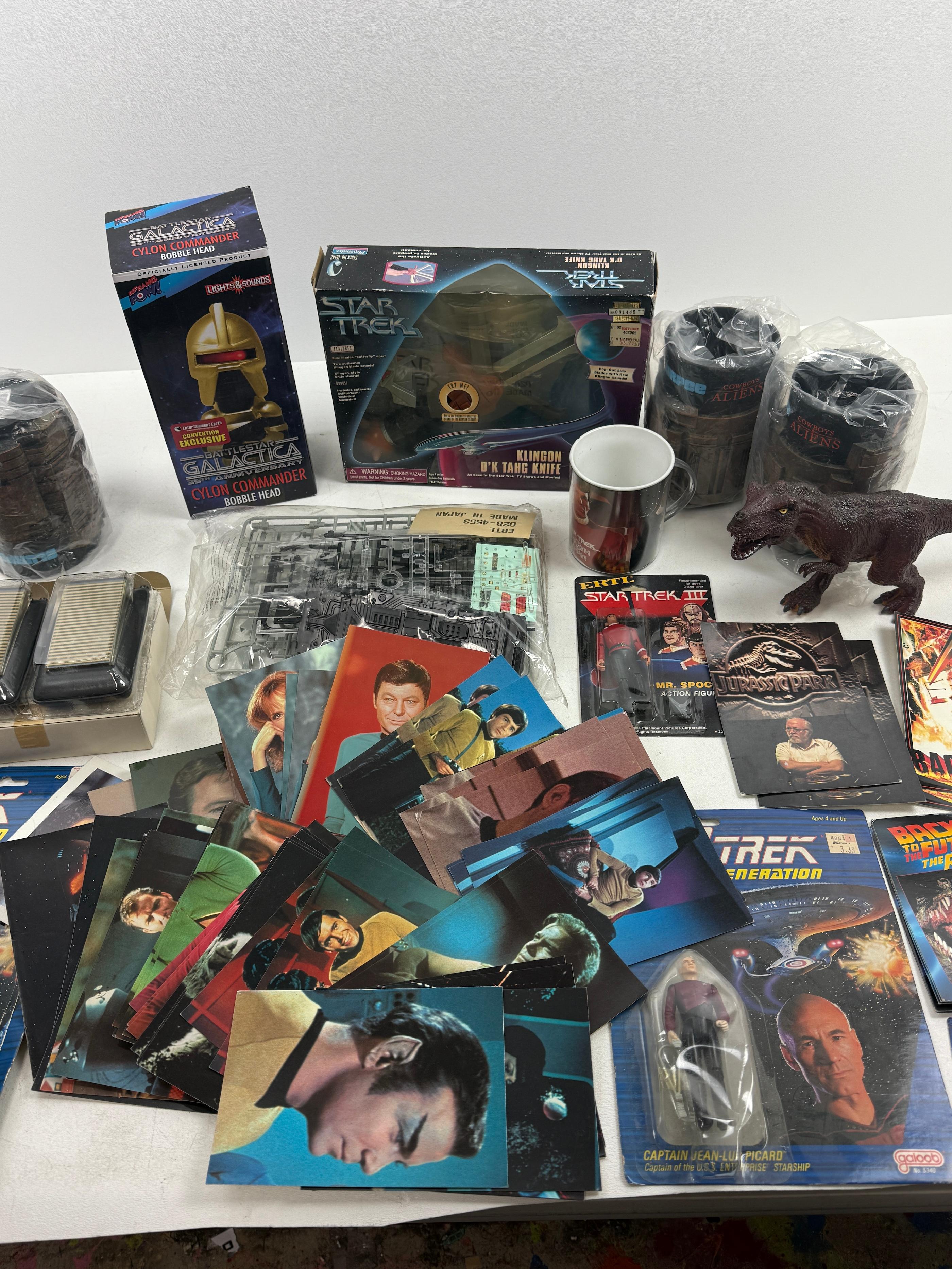 Collection of Star Trek and sci-fi movie Lot
