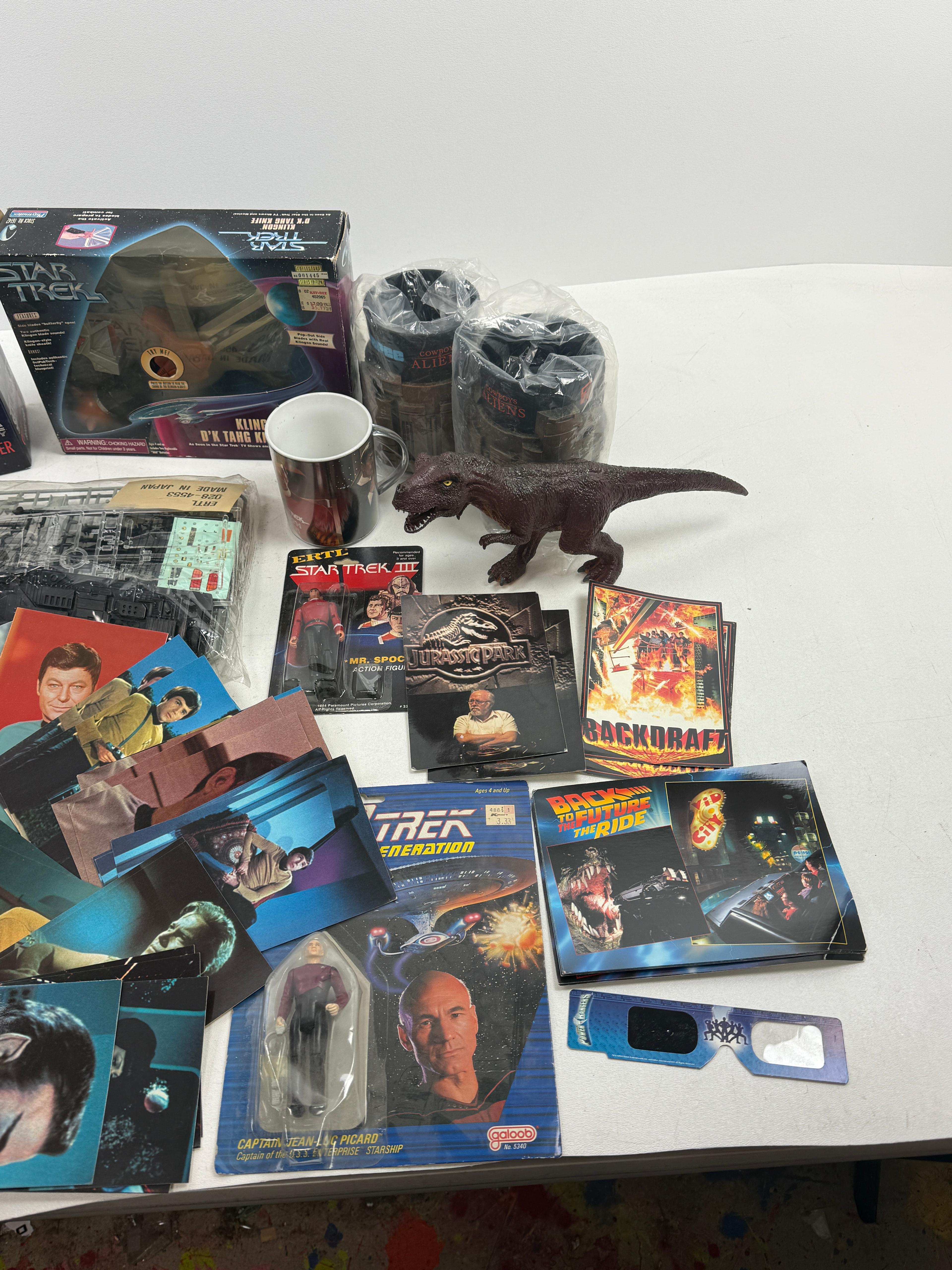 Collection of Star Trek and sci-fi movie Lot