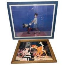 Vintage Walt Disney Art signed by T. Boyer