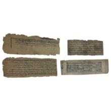 Antique Chinese Tibetan Manuscript Sutra prayers
