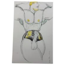 Randy Coleman Gay Colored Sketch
