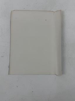 Albert Einstein Hand Signed Book Cover His Life And Times. Frank, Philipp