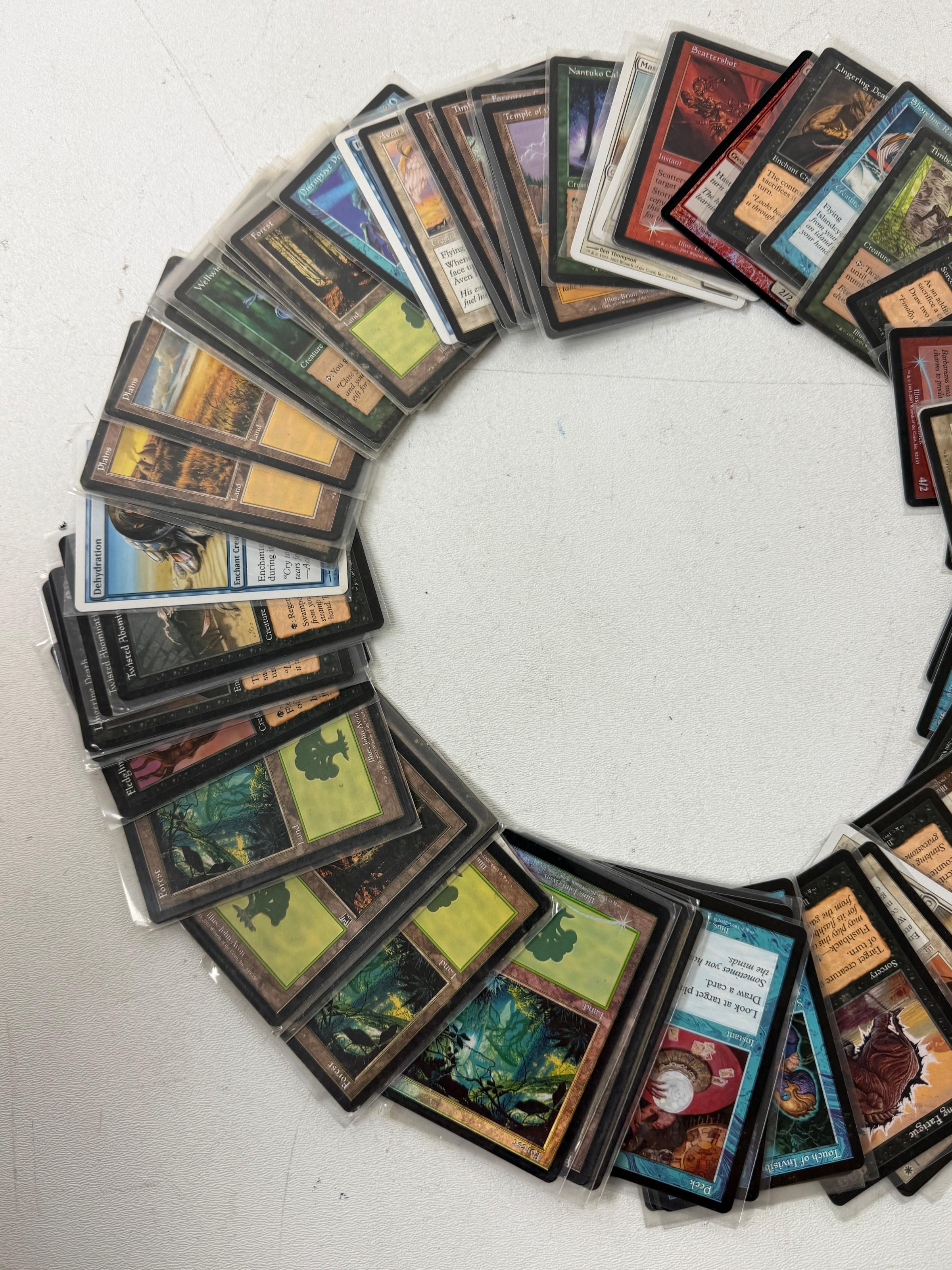 Vintage Magic The Gathering Card Collection Lot of 70 Cards