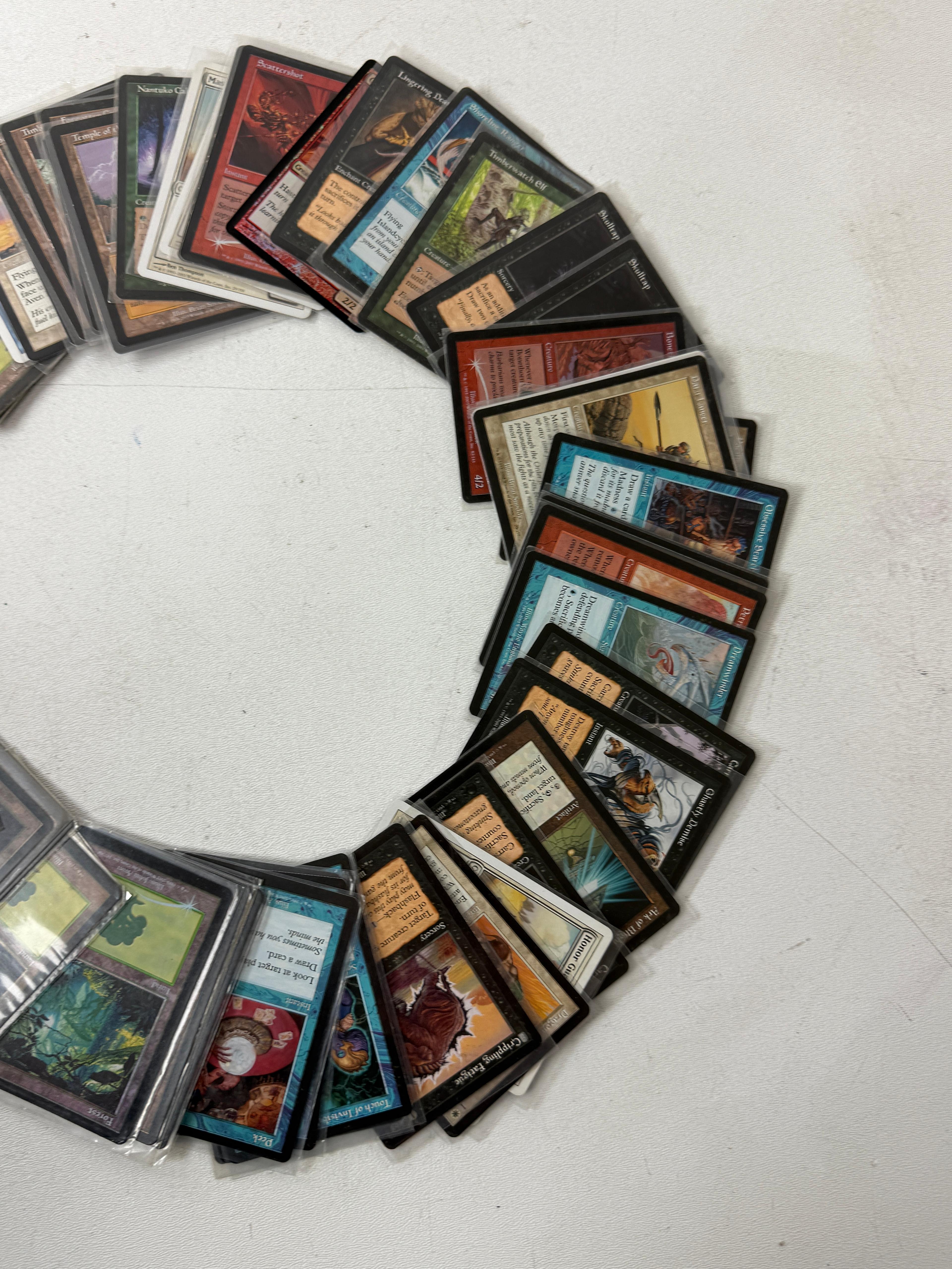 Vintage Magic The Gathering Card Collection Lot of 70 Cards