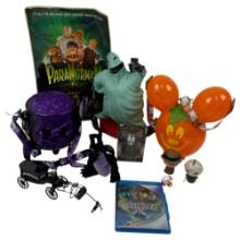 Vintage Disney Spooky Horror Toy Lot Includes Signed By Chris Butler and Sam Fell Movie Lobby Card F