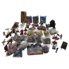 Star Wars & Action Figure Toy Bundle