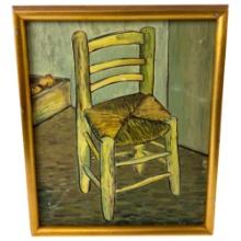 Impressionists Art Reproduction of Van Goghs Chair by Kazuko Miyamoto