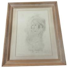 Vintage 1968 Lithograph Signed By J Conden on Bottom Middle, Limited Edition 1/1