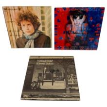 Vintage Vinyl Records Lot of 4 Signed