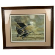 Christopher Forrest - "Journey's End" Hand Signed Titled and Numbered Lithgoraph 297/380 w/ COA