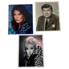 Vintage Black and White Movie Photos - Signed Celebrity Actors & Actresses - Lot 8" x 10" Photograph