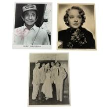Vintage Black and White Movie Photos - Signed Celebrity Actors & Actresses - Lot 8" x 10" Photograph